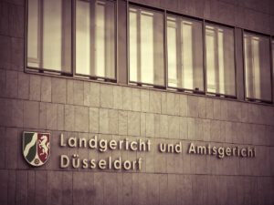 Tumulte im  Landgericht Düsseldorf – Justizwachtmeister verletzt